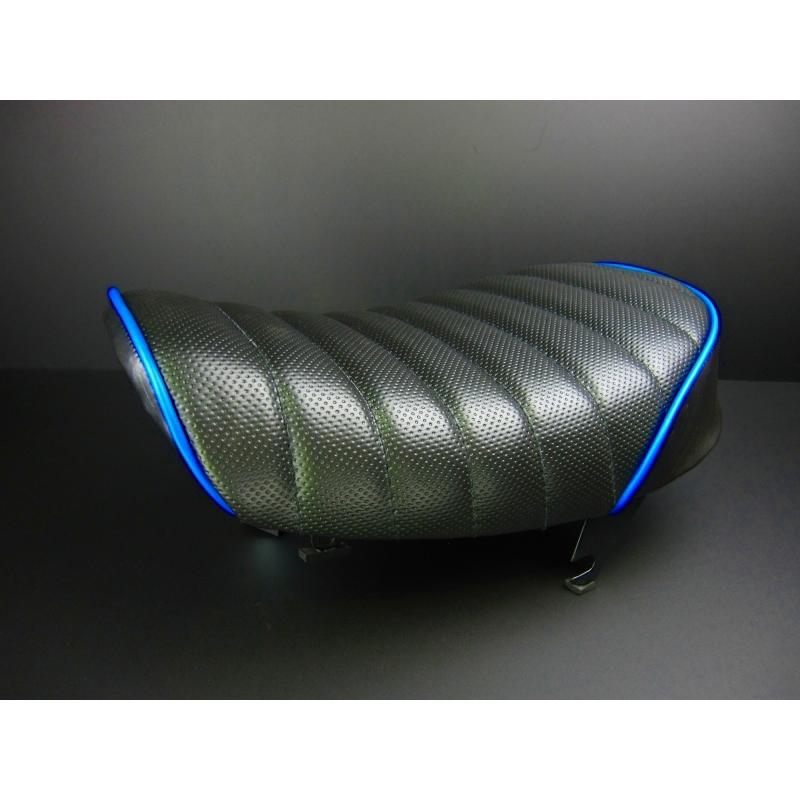 4Lモンキーローダウンタックロールシート黒×青 : ミニモト公式 Yahoo