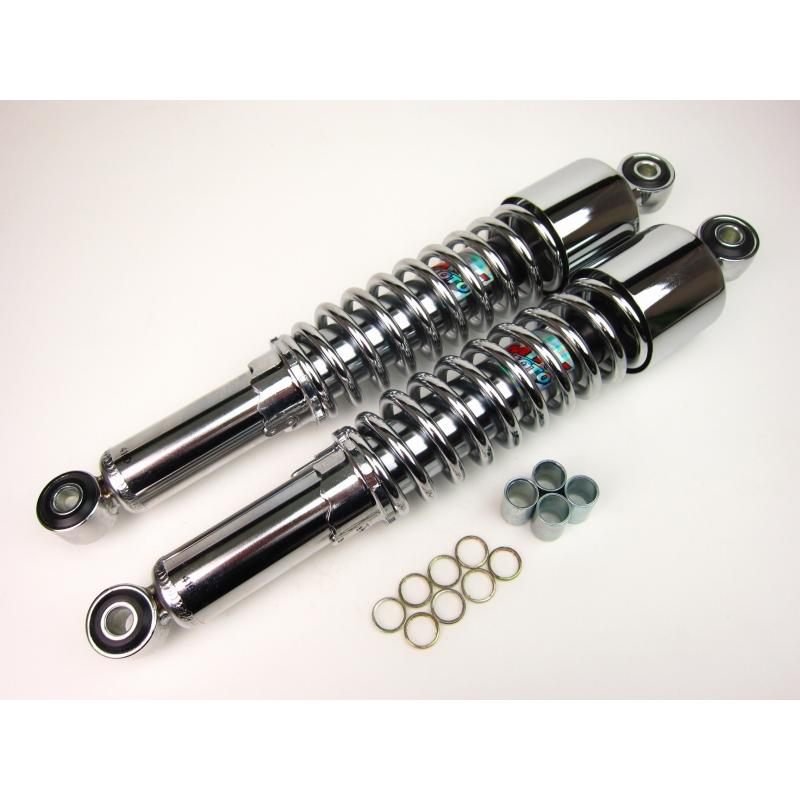 モンキーデュアルスポーツリアショッククローム330mm