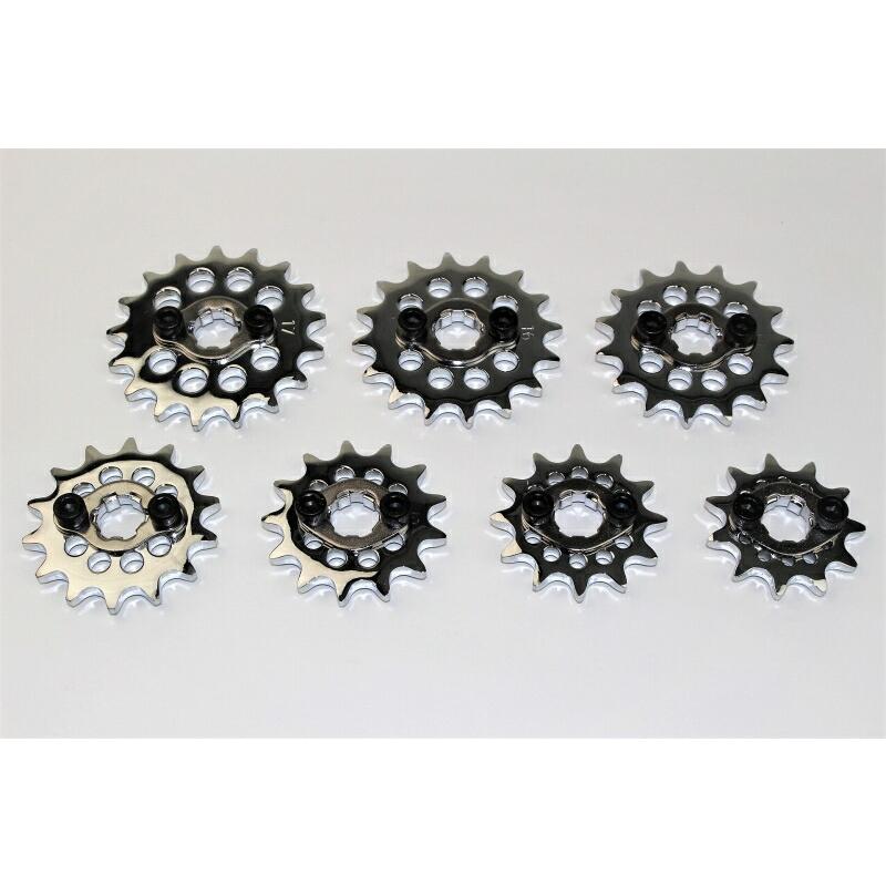モンキースーパーライトフロントスプロケット17Tクローム【ポスト投函