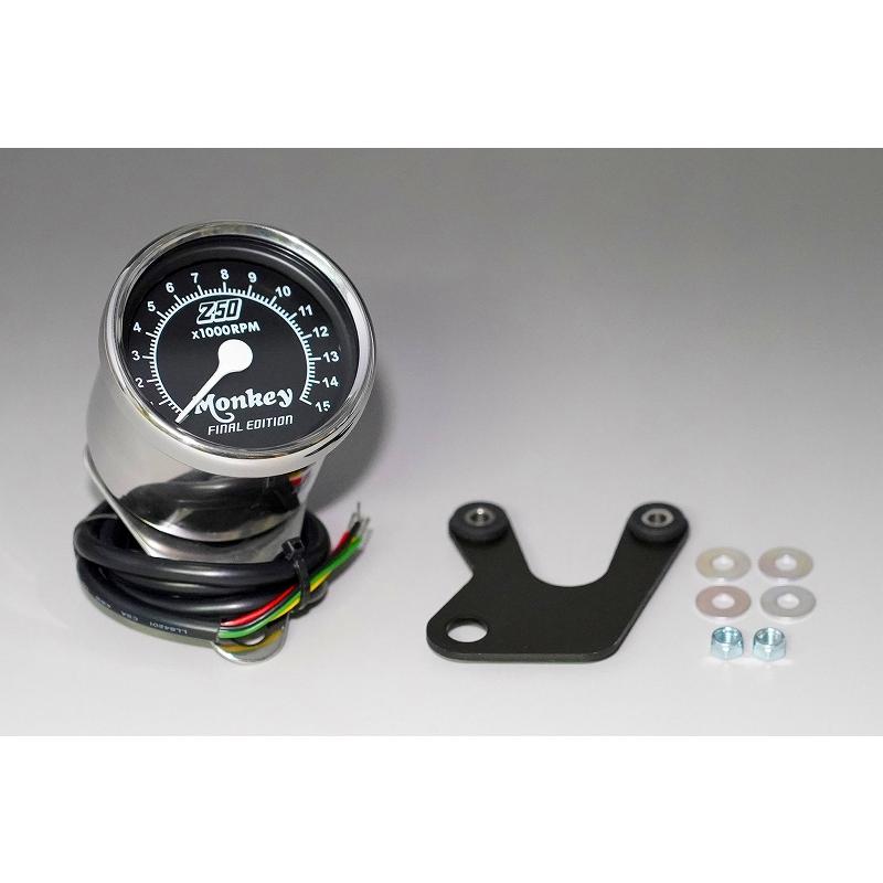 モンキースペシャルタコメーター15000RPM表示ブラック : ミニモト公式