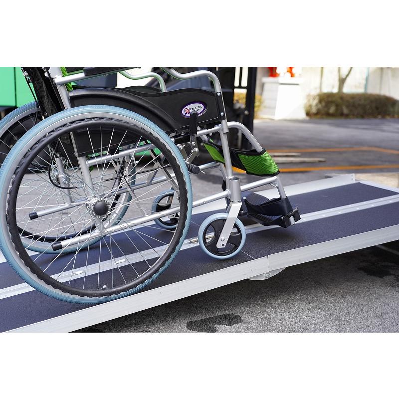 台車・車椅子・バイク用段差解消スロープ182cm滑り抑制仕様 : ミニモト