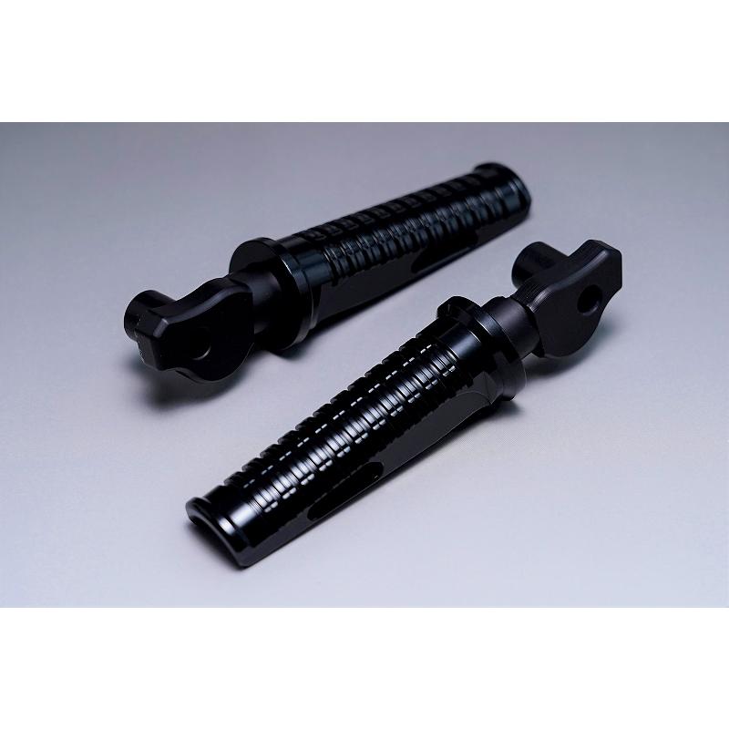 モンキーアルミ製ビレットサーキットフットステップ ブラック