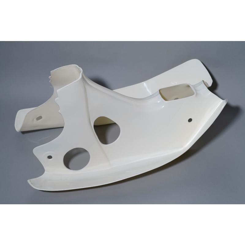 行灯カブ用レッグシールドクラシカルホワイト : ミニモト公式 Yahoo