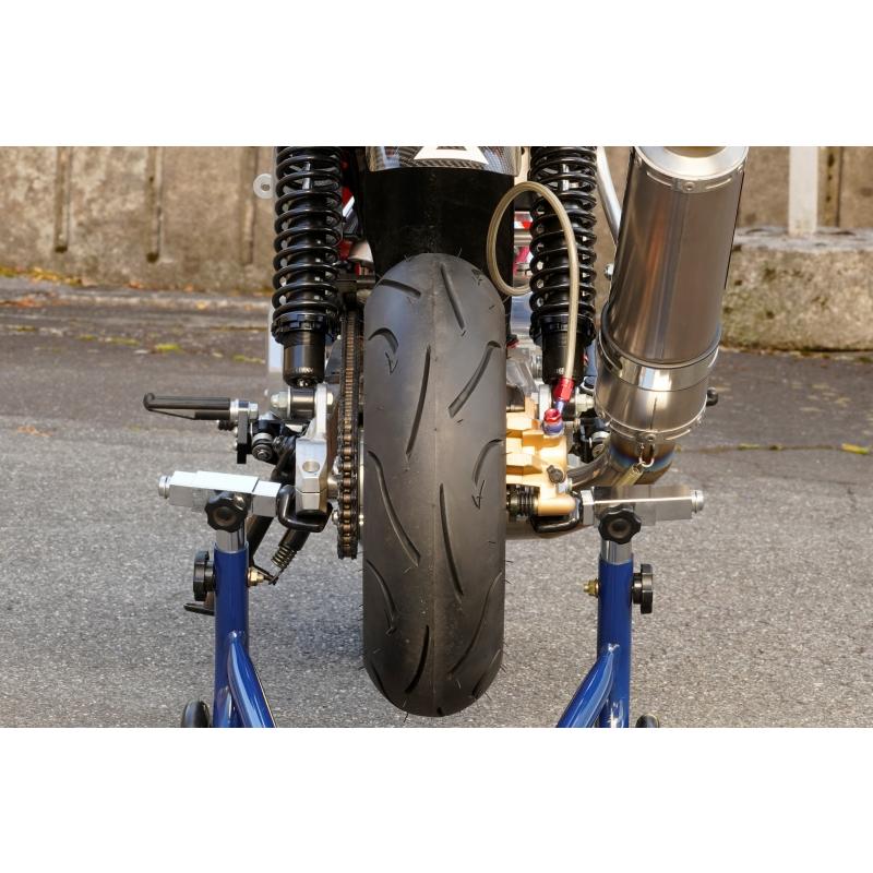 B77 タイヤ 120/70-8 46J ２本セット Amazon.co.jp: ステディ(steady) バイクタイヤ 8インチワイド
