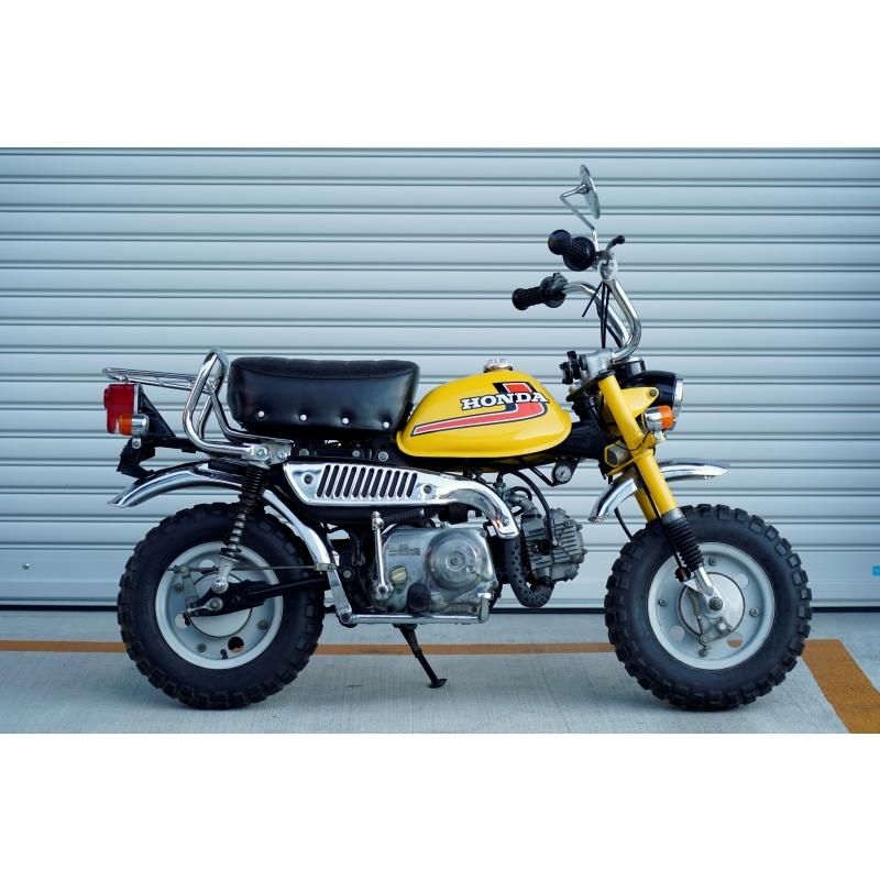 Z50J 4Lモンキークラシックグラブバー スチール製クローム Z50J 4Lモンキークラシックグラブバー スチール製クローム