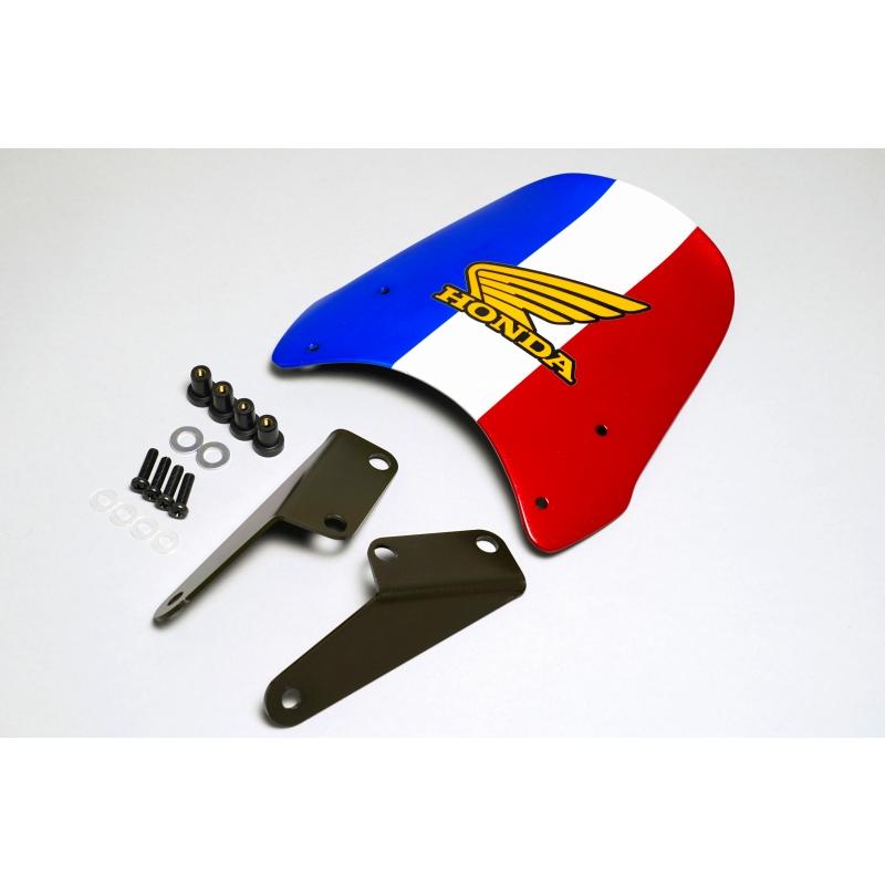 Z50JモンキーFRP製フロントバイザー トリコロール×HONDA : ミニモト