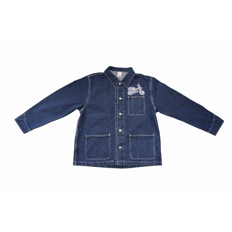 デニム カバーオール ジャケット 12.0oz ST50ダックス L : ミニモト