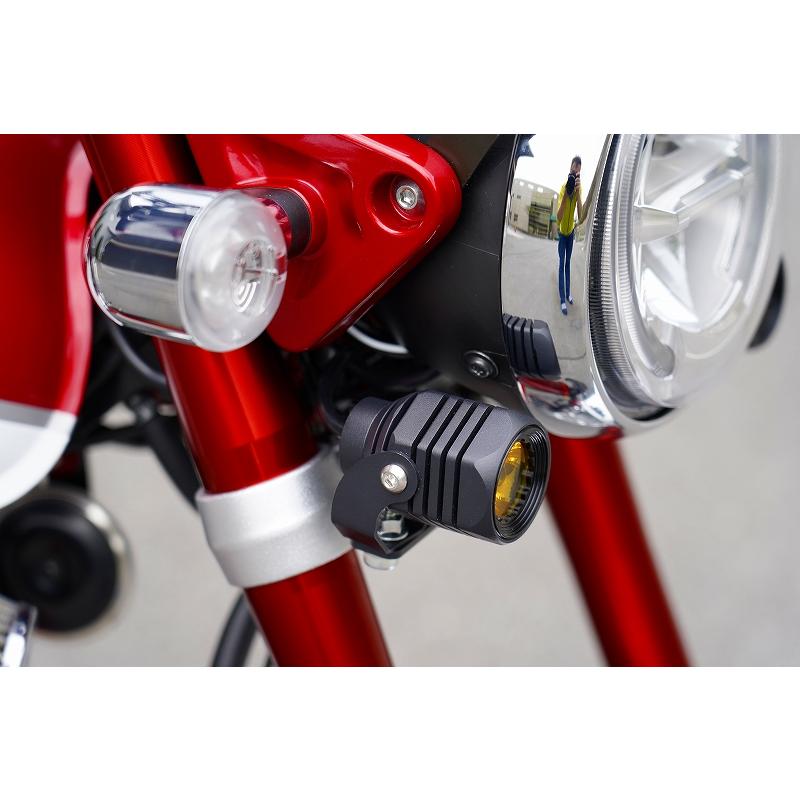 モンキー125 LEDフォグランプ 12V10W イエロー右側 : ミニモト モンキー125 LEDフォグランプ 12V10W イエロー右側 : ミニモト