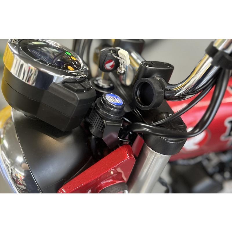 MINIMOTO（ミニモト） USB電源2口取り出しキット ダックス125 取付