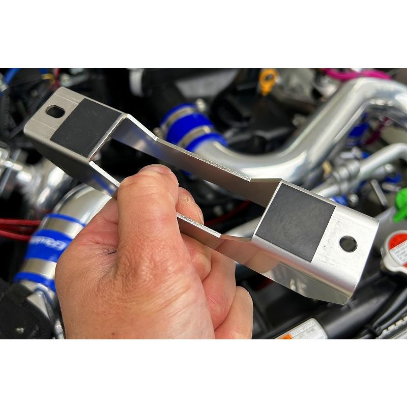 ジムニー JB64W JB74W ステンレス製バッテリー固定ステー : ミニモト