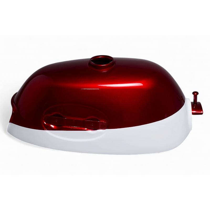 z50z z50a　ガソリンタンク　リジットモンキー　フューエル　新品未使用 Z50Z Z50A モンキー 燃料タンク シルバー/ブルー : ミニモト公式 Yahoo