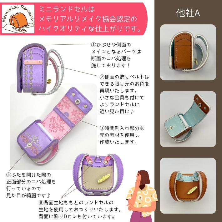 D.掛け時計７点セット ランドセルリメイク 往復送料無料よりもお得♪】ランドセルリメイク 壁掛け時計 ミニ