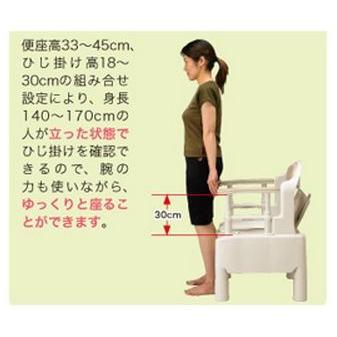 ポータブルトイレFX-CP ちびくまくん ソフト便座タイプ 533-560 アロン化成 