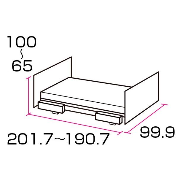 介護ベッド 電動ベッド クオラONE 3モーター 木製ボード スクエア 91cm