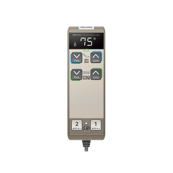 介護ベッド 電動ベッド クオラONE 2モーター 木製ボード スクエア 91cm幅 KQ-B6227 パラマウントベッド_3