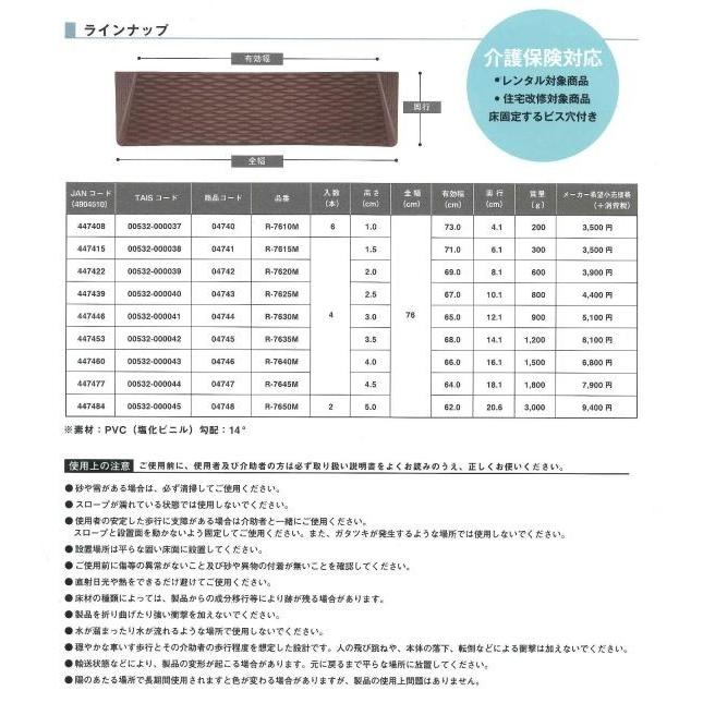 ダンスロープ ミニ 段差解消スロープ 3サイズセット ダンロップホーム 小さな段差によるつまずきを防止 段差解消スロープ「ダンスロープミニ