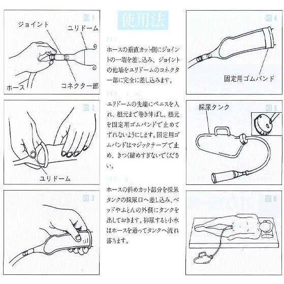 ユリドームセット 介護用 男性用採尿器ユリドームセット オカモト : 介護用品専門店
