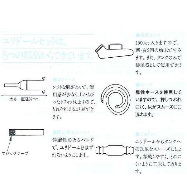男性用採尿器ユリドームセット オカモト : 介護用品専門店