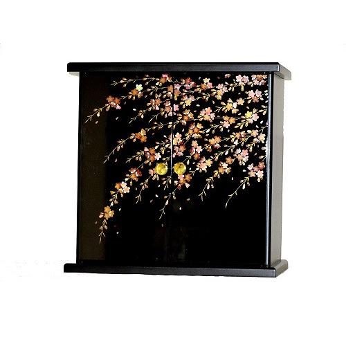 ミニ仏壇 しだれ桜 大