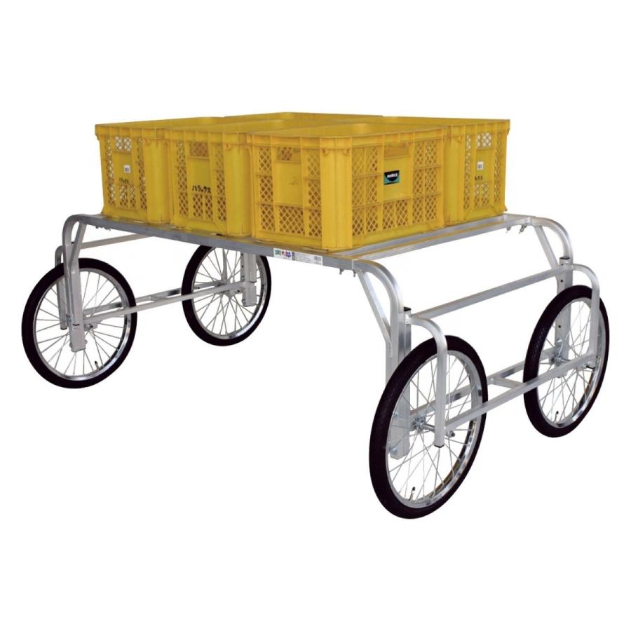 楽太郎 アルミ製 収穫台車 RA-90 ハラックス : 介護用品専門店 