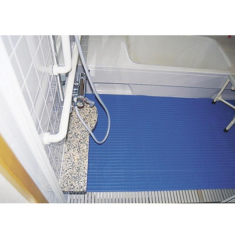 衝撃吸収多目的マット ほっとあんしんマットII 2m×1m ライトブルー シンコールアイル