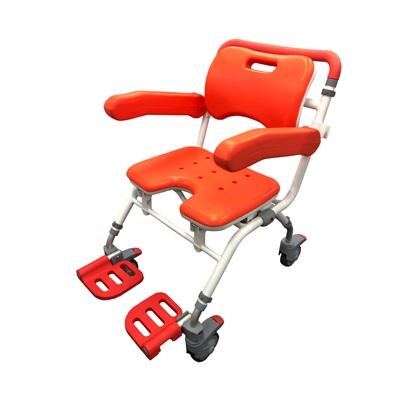 【未使用品】ケアメディックス　介護用シャワーチェア　SCA-01 ケアメディックス 移動もできるシャワーチェア ウーゴ 君 SCA-01