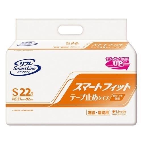 ケース販売 スマートフィット テープ止めタイプ S 22枚×6袋 17898 リヴドゥコーポレーション