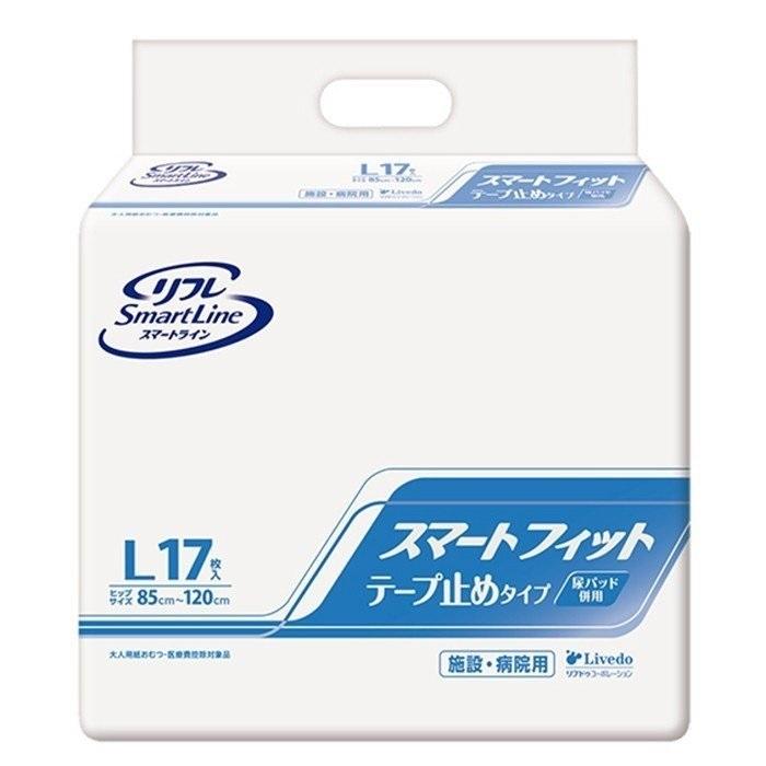 ケース販売 スマートフィット テープ止めタイプ M 20枚×6袋 17899 リヴドゥコーポレーション