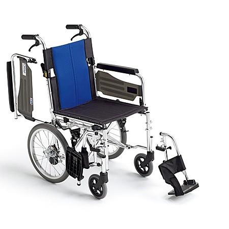 車椅子　介助式　 BAL-4 ナイロンブルー A-2 ミキ