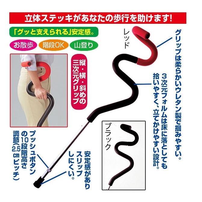 SUWADA アルステッキ（黒）右腕用 アルステッキ – SUWADA – 諏訪田製作所