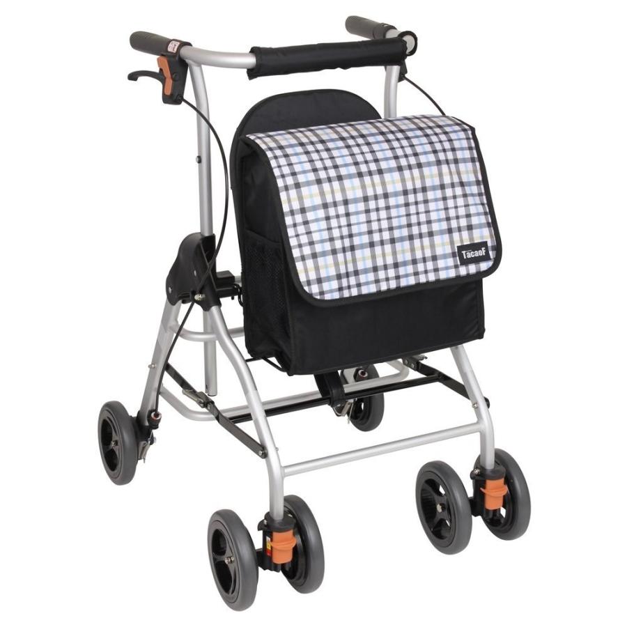 シルバーカー 【幸和製作所】 テイコブリトルハイⅡチェックブラック テイコブリトルハイII WAW15 チェックブラック 幸和製作所