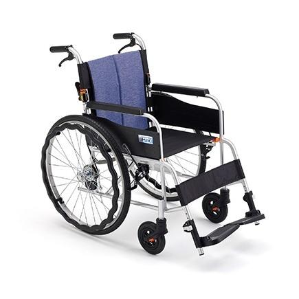 車椅子 ジターン 標準タイプ JTN-1 自走式 ヘザーブルー S-16 ミキ 