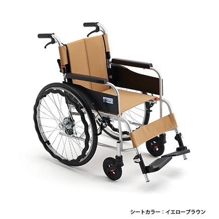 抗菌加工シート採用 車椅子 自走式 STR-1 ミキ