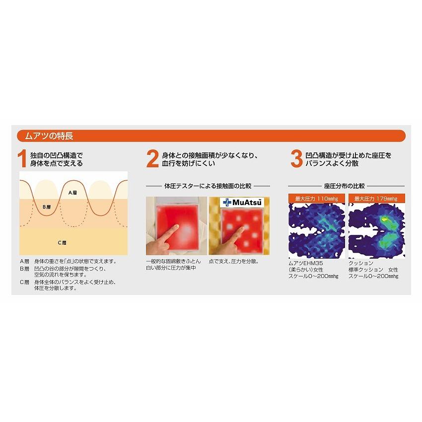 MuAts ムアツ クッションNX2 日進医療器 : 介護用品専門店