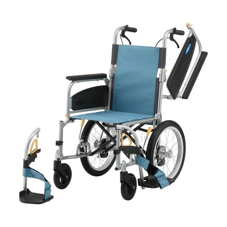 アルミ介助車いす NEO-2βW 40cm幅 日進医療器 : 介護用品専門店
