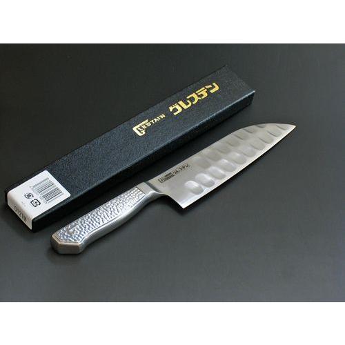 グレステン ホームキッチンナイフ ステンレス鋼手持ち部分 817TMM 三徳 17ｃｍ 調理器具-包丁、ナイフ-キッチン、日用品、文具