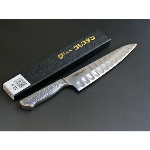 グレステン　牛刀　21cm 821TM　ステンレスハンドル グレステン ホームキッチンナイフ ステンレスハンドル 821TMM 牛刀21cm
