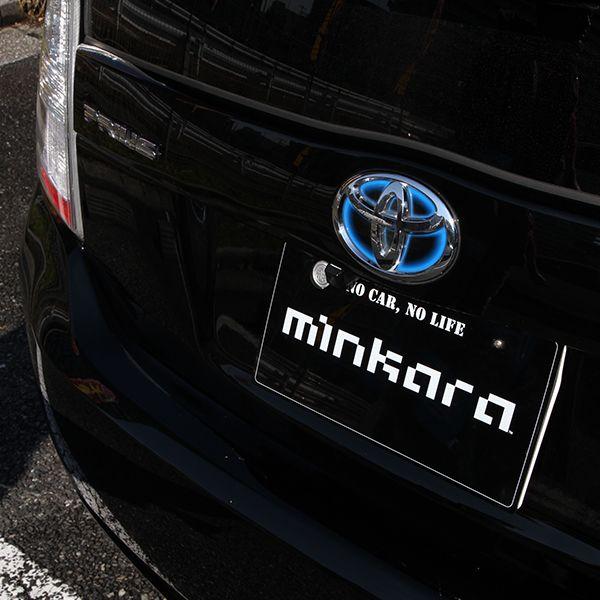 ナンバープレート隠し E Minkara ブラック リア 15 みんカラ 通販 Yahoo ショッピング