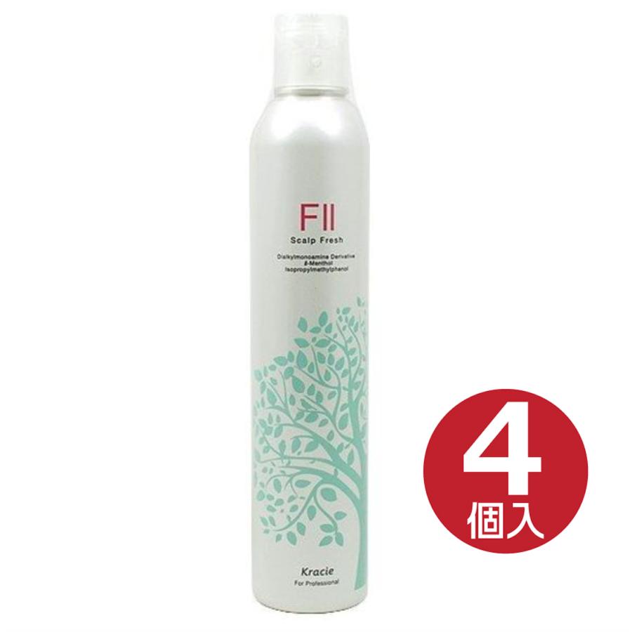 【4本セット】 クラシエ 薬用ケイカンロII スカルプフレッシュ 300g  育毛剤 養毛剤 医薬部外品 スカルプケア | Kracie Professional