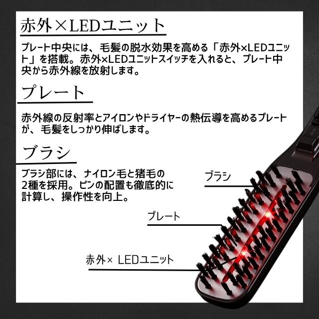CREATEs（クレイツ） マイスター LEDツインブラシ ヘアケア スカルプ