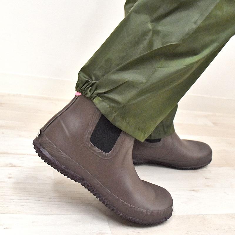 ヤッケパンツ NS350 (レディース) 年間 防汚 防風 裾ハーフゴム M-LL