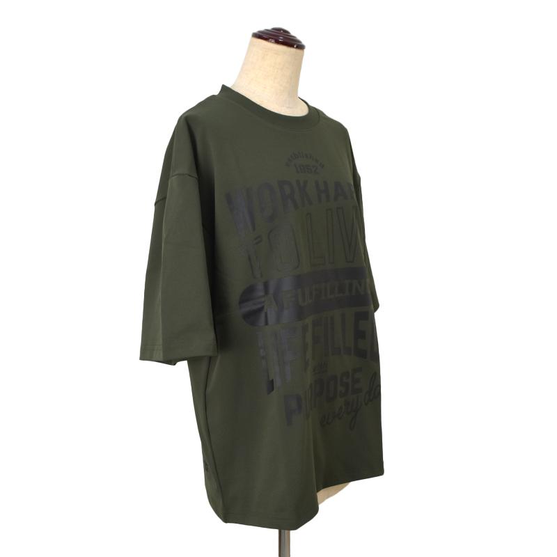 オーバーサイズ限定Tシャツ 0933 (男女兼用) 春夏 ビック