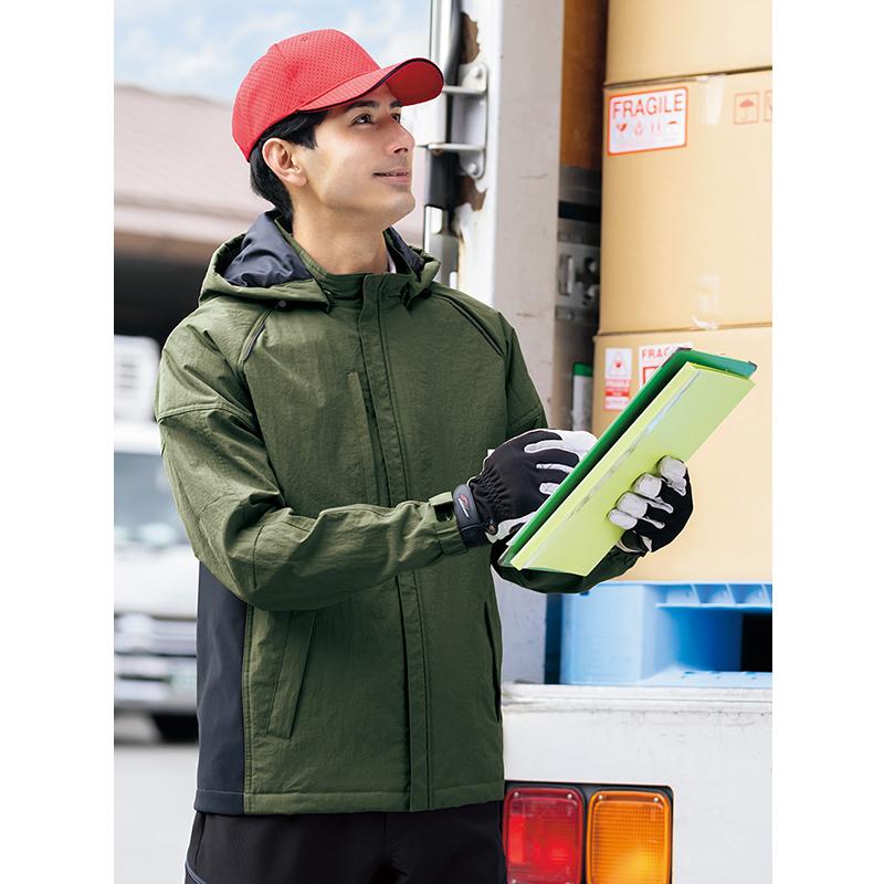 アイトス 軽防寒ジャケット AZ50123 (男女兼用) 秋冬 軽撥水 防風 保温