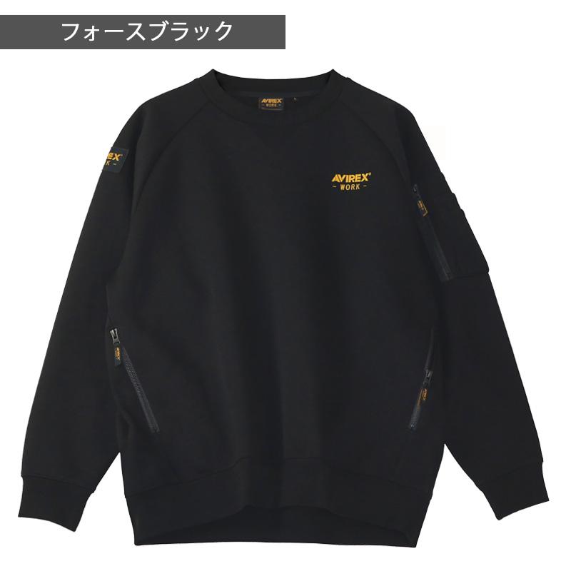 AVIREX（アヴィレックス） 先着ステッカープレゼント スウェットシャツ