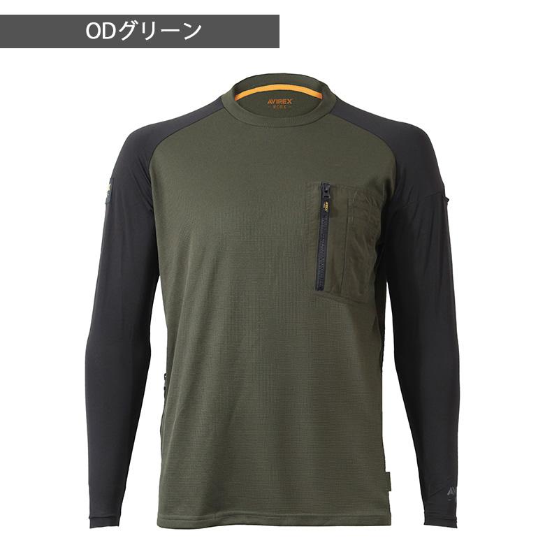 AVIREX WORK（アヴィレックスワーク） AVIREX ハイブリッドTシャツ