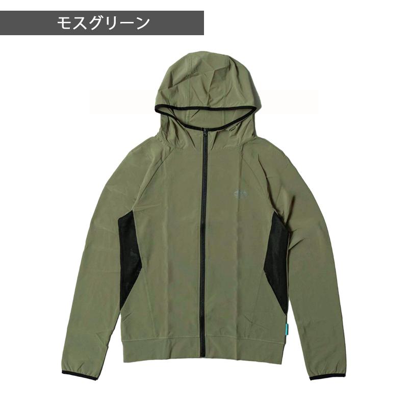 マルチプロテクトパーカー BOMK2201 (男女兼用) 春夏 防虫加工 虫除け UVカット 撥水加工 M-XL バグオフ BUG OFFの画像
