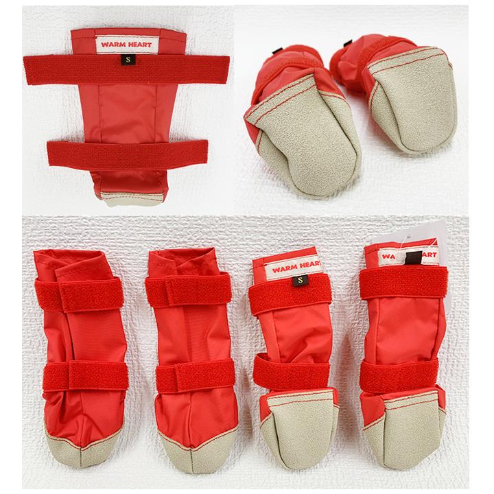 【ポスト投函】WHCY NEW DOGブーツ サイズ M ウォームハート 中型犬 大型犬 犬用 靴 シューズ レインシューズ bootsm