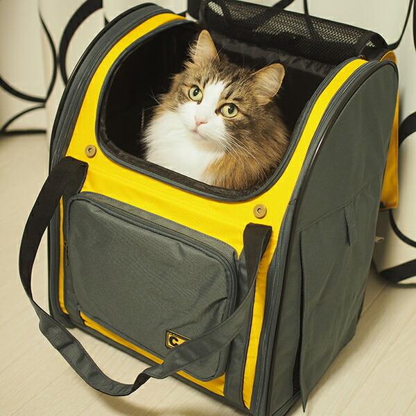 PomPreece（ポンポリース） 【p5535】猫用3WAYタッチインリュック