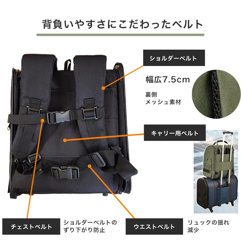 PomPreece（ポンポリース） 3WAYタッチインリュック パノラマビュー