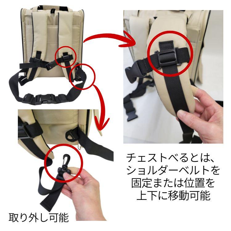 PomPreece（ポンポリース） 3WAYタッチインリュック パノラマビュー